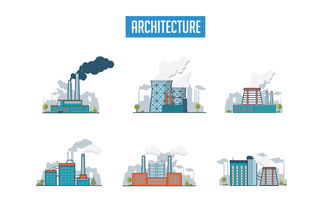 手繪卡通形象工廠效果圖插畫(huà)設(shè)計(jì)ai矢量圖圖片 ai素材下載 插畫(huà)元素大全 編號(hào) 18448566